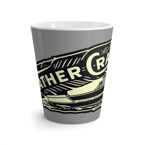 Feathercraft Latte mug by Retro Boater