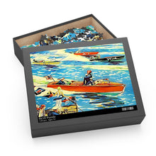 Vintage Dodge Boat Race Puzzle (120, 252, 500-Piece) by Classic Boater