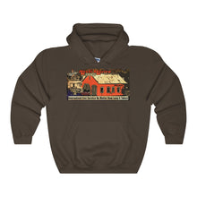Woody's Nauti Marine by Retro Boater Unisex Heavy Blend Hooded Sweatshirt