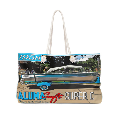 Fred Kappus 1958 Alumacraft Model Super C Weekender Bag by Retro Boater
