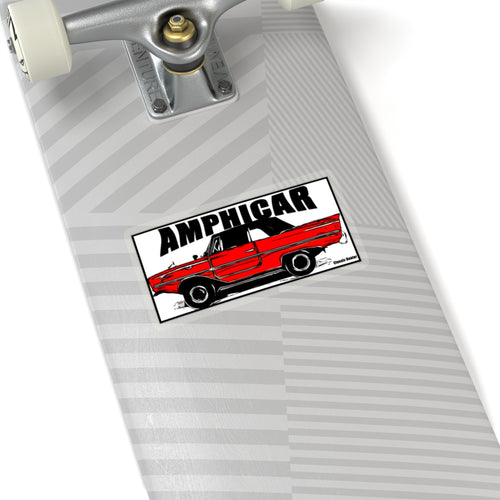 1967 Amphicar Kiss-Cut Stickers by Classic Boater