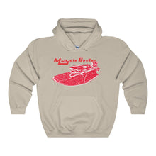 Red Ferrari by Muscle Boater Heavy Blend Hooded Sweatshirt