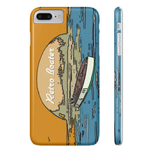 Vintage Racers in the Sunset by Retro Boater All US Phone cases