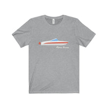 Outboard Skier by Retro BoaterUnisex Jersey Short Sleeve Tee