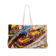 Vintage Chris Craft Cruiser Art Weekender Bag by Retro Boater
