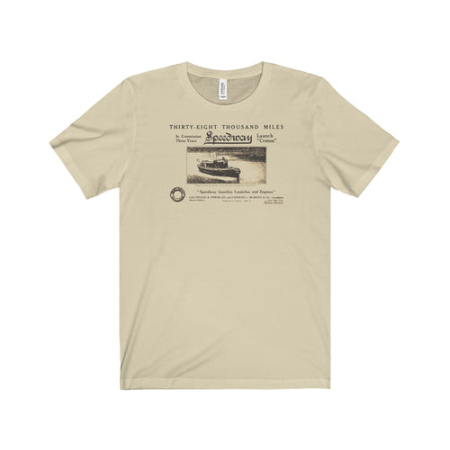 Speedway Boat and Engine Co. T-shirt by Retro Boater