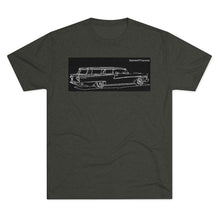 1958 Ford Ranch Wagon Men's Tri-Blend Crew Tee by SpeedTiques