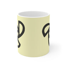 Classic Tollycraft Boat with light yellow background Mug 11oz