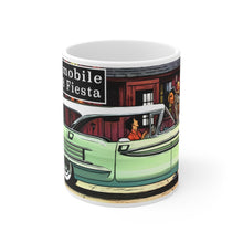 1958 Oldsmobile Dynamic 88 Fiesta Wagon White Ceramic Mug by SpeedTiques