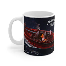 Vintage 1930s Chris Craft White Ceramic Mug by Retro Boater