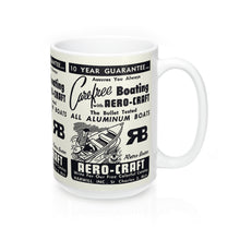 Aero Craft 15oz Mug by Retro Boater