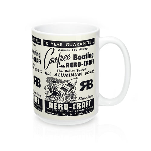 Aero Craft 15oz Mug by Retro Boater