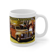 1940 Plymouth Sportsmen White Ceramic Mug by SpeedTiques