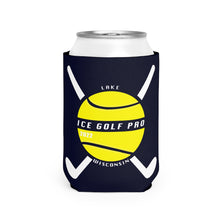 Ice Golf Lake Wisconsin Turtle Club Can Cooler Sleeve