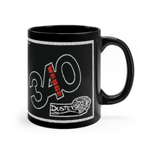 Plymouth Duster 340 Wedge Call Out Black mug 11oz by SpeedTiques