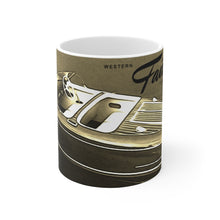 Western Fairliner Mug 11oz by Retro Boater