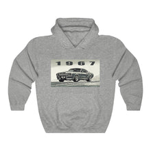 1967 Ford Mustang Eleanor Gone in 60 Seconds Style Unisex Heavy Blend™ Hooded Sweatshirt