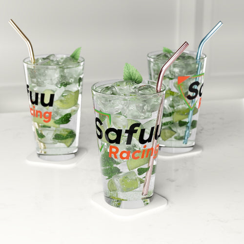 SAFUU Racing  Pint Glass, 16oz