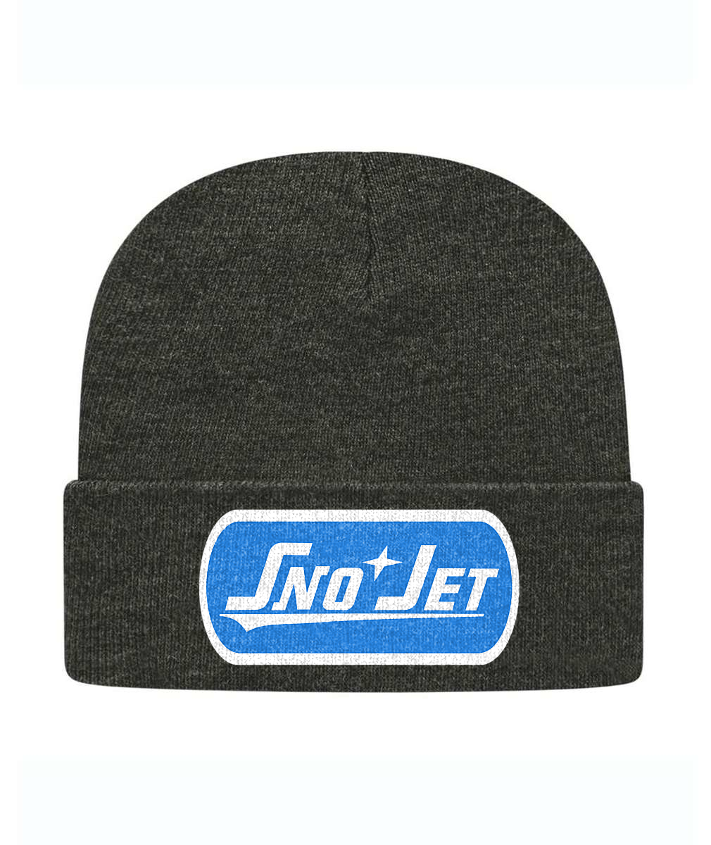 Vintage Sno Jet Embroidered Knit Beanie or Similar