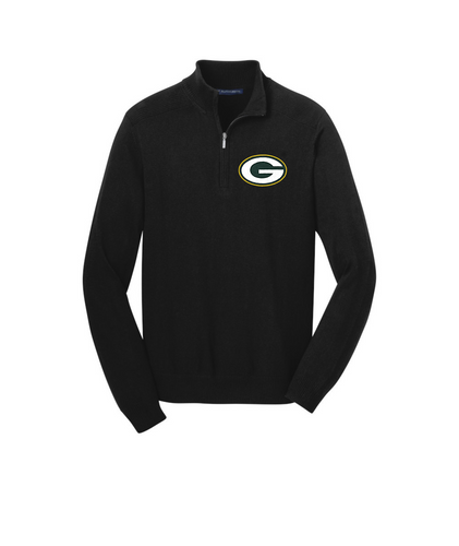 Chris Packers Port Authority 1/2-Zip Embroidered Sweater