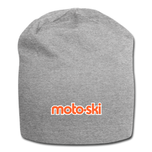Moto-Ski Snowmobile Jersey Beanie - heather gray
