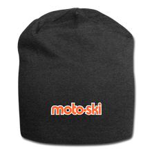 Moto-Ski Snowmobile Jersey Beanie - charcoal gray