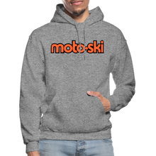 Moto-Ski Gildan Heavy Blend Adult Hoodie - graphite heather