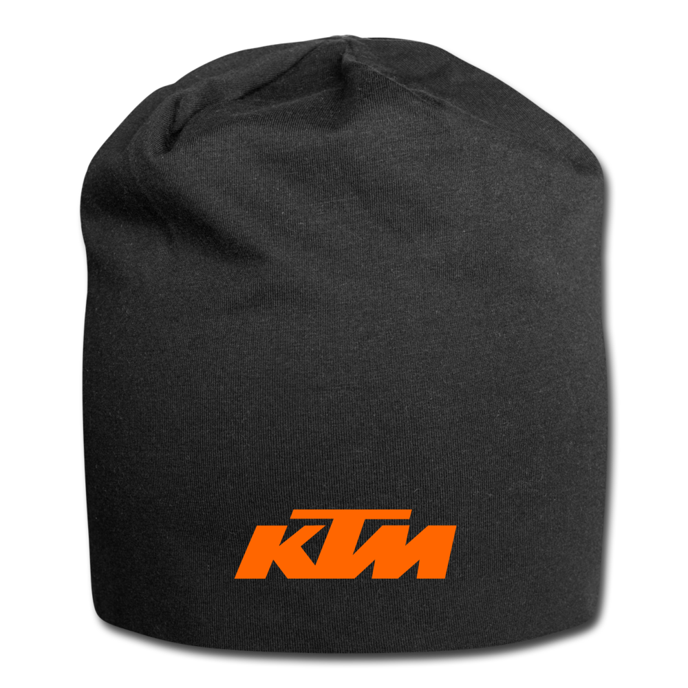 Vintage KTM in Orange Jersey Beanie - black