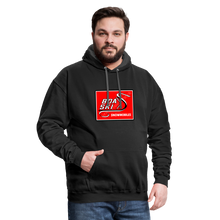 Vintage Boa Ski Snowmobiles Contrast Hoodie - black/asphalt