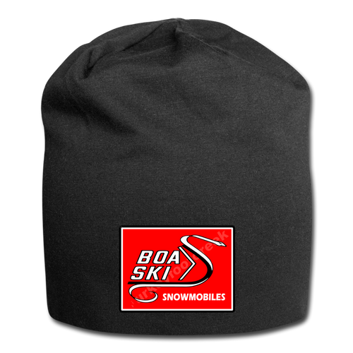 Vintage Boa Ski Snowmobiles Jersey Beanie - black
