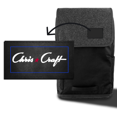 Vintage Chris Craft with Red Star Barrow Pack